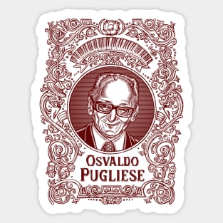 Osvaldo Pugliese (in red) Sticker